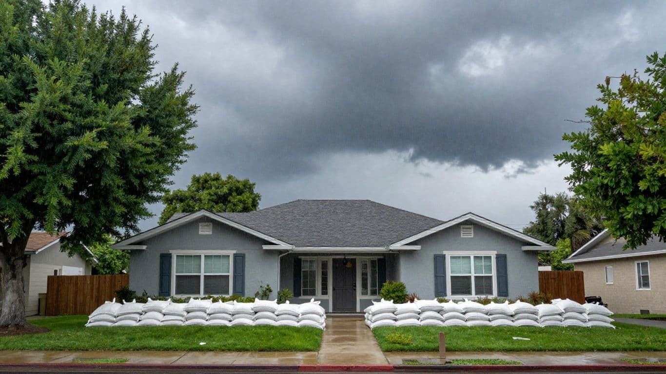 California home prepared for extreme weather.